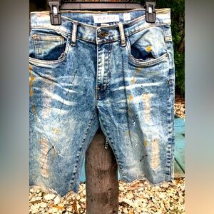 Shorts Dash size 32 splat paint